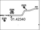 MTS Heitgaasitoru (summutitoru) 01.42340