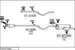 MTS Heitgaasitoru (summutitoru) 01.42430