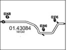MTS Heitgaasitoru (summutitoru) 01.43084
