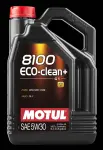 5L Motul 8100 Eco-clean+ 5W-30 täissünt