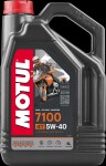 104087 4L mootoriõli MOTUL 7100 4T 5w40 100% täissünt 4 L