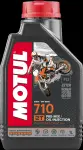 104034 1L mootoriõli MOTUL 710 2T Ester Blend  2-taktilistele 100% täissünt 1L
