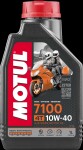 Täissünteetiline mootoriõli motul 7100 4t 10w40 1l