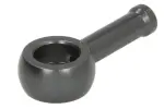 Brake hose end, bend: 0°, Titanium