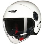 šalmas atviras nolan n21 visor 06 classico spalva balta