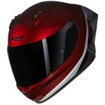 šalmas integruotas nolan n60-6 sport verniciatura speciale spalva musta värvi/saag/tamsiai raudona