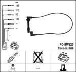 NGK  Süütesüsteemikomplekt 0569