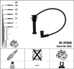 NGK süütejuhtmed / Süütesüsteemikomplekt 8542