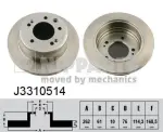 NIPPARTS  Piduriketas J3310514