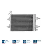 NISSENS  Kondensaator,kliimaseade ** FIRST FIT & CORROSION PROTECTION & NITROGEN-FILLING ** 94628