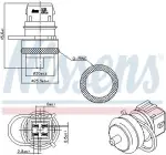 NISSENS Andur,  Jahutusvedeliku temp. ** FIRST FIT ** 207000