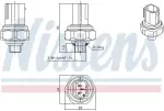 NISSENS Survelüliti,  kliimaseade 5V 301070