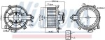 NISSENS  Salongipuhur 12V 87616