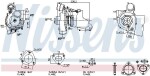 NISSENS turbokompressor ** FACTORY NEW ** 93730