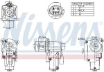 NISSENS  EGR-klapp 98174