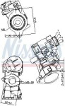 NISSENS EGR-klapp ** FIRST FIT ** 98181