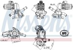 NISSENS EGR-klapp ** FIRST FIT ** 98238