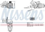 NISSENS  EGR-klapp 98376