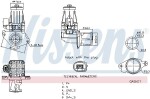 NISSENS  EGR-klapp 98377