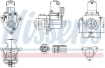 NISSENS  EGR-klapp 98510