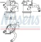 NISSENS EGR jahuti / radiaator ** FIRST FIT ** 989315