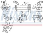 NISSENS EGR jahuti / radiaator 989474