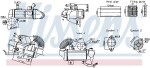 NISSENS  Radiaator,heitgaaside tagasijooks 989494