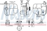 NISSENS Paisupaak,  jahutusvedelik ** FIRST FIT ** 0,  85l 996305