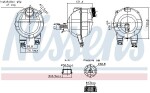 NISSENS Paisupaak,  jahutusvedelik ** FIRST FIT ** 0,  65l 996306