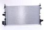 NISSENS Radiaator,  mootorijahutus 63123