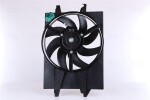 NISSENS Ventilaator,  mootorijahutus 186W 12V 85767