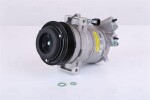 NISSENS Kompressor,  kliimaseade ** FIRST FIT ** 12V 890910