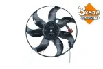 NRF Ventilaator,  mootorijahutus 12V 170W 47389