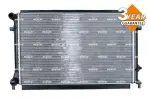 NRF Radiaator,  mootorijahutus EASY FIT 53405