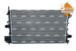 NRF  Radiaator,mootorijahutus Economy Class 58204A
