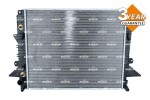 NRF Radiaator,  mootorijahutus 58463