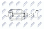 NTY Veovõlli ots (Liigendlaager) NPW-RE-064