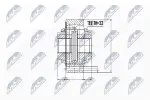 NTY Veovõlli ots (Liigendlaager) NPW-WW-002