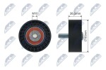 NTY Pingutusrull,  soonrihm RNK-CT-053