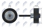 NTY Seade-/juhtrull, kiilrihm RNK-VW-002