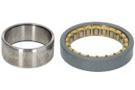 NKE NUB1011-M2-C3-SQ1-SQ77 / 55x90x26, industrial bearing insulated, cylindrical (1pc, increased clearance c3, for driving motor)