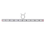 klamber metal W1list, lint, traat, iselukustuv , läbimõõt max. 9,9mm, diameeter 9,3-9,9 mm, Materjal: metal W1