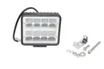 Work light (LED, 9/36V, 24W, 2272lm, length: 128mm, height: 139mm, depth: 48,5mm, 2 generation; rectangular; RFT technology)