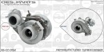 OES PARTS turbokompressor Product line OES-PARTS ES-07-0152