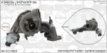 OES PARTS turbokompressor Product line OES-PARTS ES-07-0403