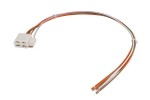 OLSA 3.49.082.00 / connector (number of terminals: 1/4, cap shape: rectangular, female, wire) suitable for: iveco