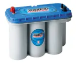 Optima Blue Top AGM veesõiduki püsitoite + Käivitusaku  paadiaku DC5.5 12V 75Ah 975A +/-