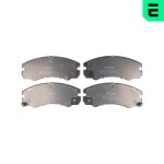OPTIMAL Piduriklotsi komplekt,  ketaspidur BP-09827