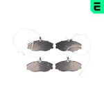 OPTIMAL Piduriklotsi komplekt,  ketaspidur BP-10091