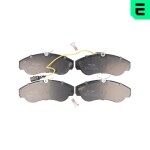 OPTIMAL Piduriklotsi komplekt,  ketaspidur BP-10489